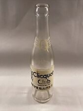 ACL Clicquot Club Beverages Soda Bottle 7oz, Red Rock Bottling Co. Warren picture