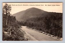 Mt. Desert Island ME-Maine, Lafayette National Park, Antique Vintage Postcard picture