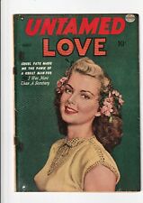 Untamed Love #2 Quality, 1950 Lillian Wells Photo Cover Leonard Frank GGA picture