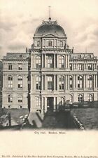 Vintage Postcard City Hall Government Office Building Boston Massachusetts MA picture