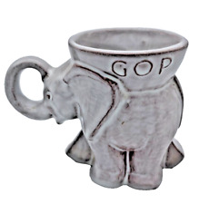 Frankoma Collectible 1968 GOP Republican Elephant Political Mug-A4 picture
