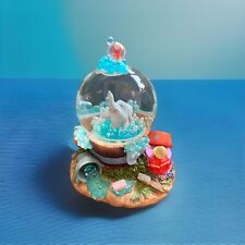 Disney “Rock a Bye Baby” Dumbo Takes a Bubble Bath Music Box Snowglobe picture