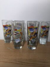 New Bundle Of 6 Hooters Rare Vintage 20th Anniversary Tall Heavy Shot Glasses picture