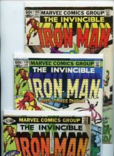 The Invincible Iron Man #151, #159, and #160 Marvel Comics Lot of 3 Books / picture