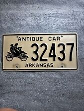 Arkansas Antique Car License Plate 32437 picture