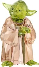 DEFECTIVE Swarovski 5393456 Crystal Figurine Star Wars Master Yoda  Green/Brown picture