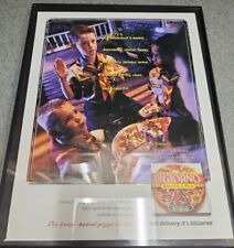 Digiorno Pizza Print Ad 1998 Boy Scout Framed 8.5x11  picture