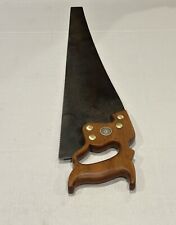 Vintage E.C. Atkins 26” Skewback Hand Saw 10 TPI Indianapolis  picture