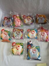 1996 McDonalds 1st Ty Beanie Babies Complete Set 1-10 Happy Meal Toys  picture