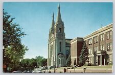 St. Joseph's Cathedral Sioux Fall South Dakota Vintage Postcard picture