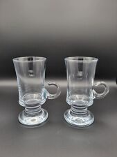 Olhund a Holmegaard Of Copenhagen Drinking Glass Irish Coffee Mug Set of 2 picture