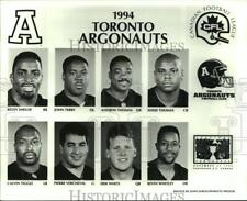 1994 Press Photo Toronto Argonauts Canadian Football League Team Players picture