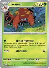 3x Parasect 047/165 Pokemon 151 Scarlet & Violet Trading Card Game Fast Shipping picture