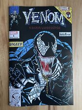Venom Lethal Protector II #1 Shattered Variant Black Error picture