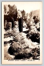 c1948 RPPC Butcherts Sunken Gardens Victoria, B.C. VINTAGE Postcard picture