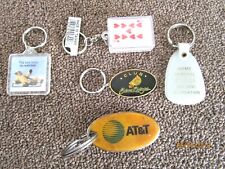 LOT OF 5 VINTAGE  KEY CHAINS- B4 picture