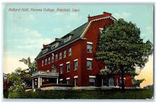 c1950's Ballard Hall Parson's College Building Side View Fairfield Iowa Postcard picture