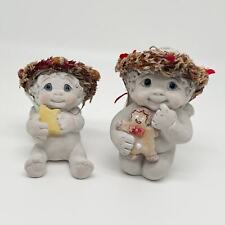 Lot of 2 Vintage 90s Dreamsicles Cherub Figurines Sweet Stuff & Star Bright picture