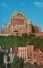 Chateau Frontenac from Lower Town - Quebec QC Canada - Postcard picture