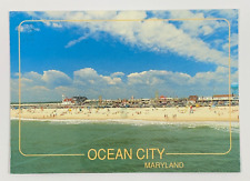 The South End of Ocean City Maryland Postcard Posted 1992 picture
