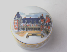 Limoges France Souvenir Porcelain Trinket Box Blois picture