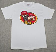 Coca-Cola My Friend RICK T-Shirt Mens Medium Rick The Robot Wal-Mart Promotion picture