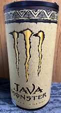 Rare Monster Energy Java Retail Cooler Wheeled Plastic Lid & Drain NEW picture