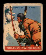 1947 Goudey Indian #35 Tracking Game   G X3060632 picture