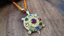 Aghori Made Pendant Uncrossing Enemy Protection Evil Eye Gold Amulet End Curses picture