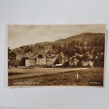 Taymouth Castle Hotel RPPC Real Photo Vintage Postcard Scotland Perth Valentines picture
