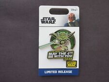 LIMITED RELEASE YODA STAR WARS MAY THE 4TH FOURTH BE WITH YOU 2020 DISNEY PIN picture