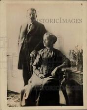 1919 Press Photo President and Frau Ebert of Germany - kfx42152 picture