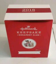 Hallmark: Let's Build A Snowman Keepsake Club Member Ornament 2018 Exclusive picture