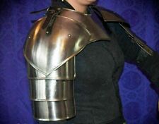 Medieval Knight Shoulder Armor Larp Gothic steel Cosplay Costume picture