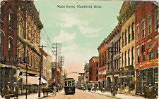 Mansfield OH S.H. Knox 5 & 10 & Maxwell & Co Dry Goods on 1913 Main Street picture