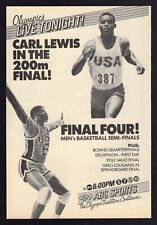 1984 TV  USA OLYMPIC BASKETBALL FINAL FOUR PATRICK EWING New York Knicks picture