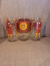Vintage 1979 Burger King Glasses Lot of 3 Collector Collectible  picture