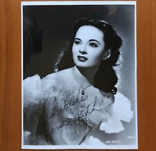 ANN BLYTH HAND SIGNED AUTOGRAPHED 8