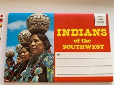 Vintage Indians of the Southwest 12 Postcards Foldout Folder Booklet picture