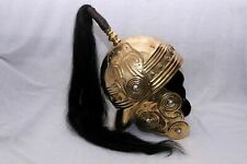 WEEKEND SALE Medieval Roman Brass Celtic Montefortino Helmet W Plume picture