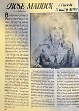 1986 Country Western Performer Rose Maddox picture