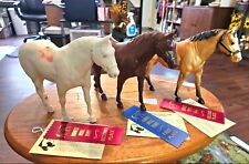 Extremely Rare Set 3 vintage  Breyer Walking Quarterhorses. OOAK NAN Qualified  picture