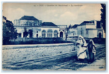 c1910 The Residence Boujeloud District Fez Morocco Antique Postcard picture