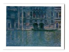 Monet 'Palazzo da Mula, Venice' 1908 Impressionist Art Postcard picture