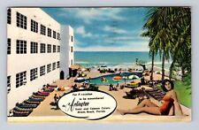 Miami Beach FL-Florida, The Arlington Hotel Advertising, Vintage c1954 Postcard picture