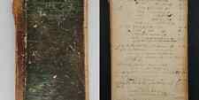 1860 antique STORE LEDGER williamstown ny Chauncey CS SAGE & SON with EPHEMERA picture