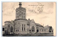 1908 TIPTON, IN Postcard - NEW METHODIST CHURCH IND picture
