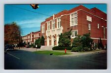 Findlay OH-Ohio, Central Junior High School, Auditorium Antique Vintage Postcard picture