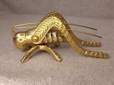 Brass Paperweight Cricket Figurine Brass Grasshopper 4