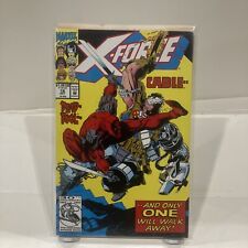 X-Force #15 - Classic Deadpool & Cable Cover - Marvel Comics 1992 - Mid-Grade picture